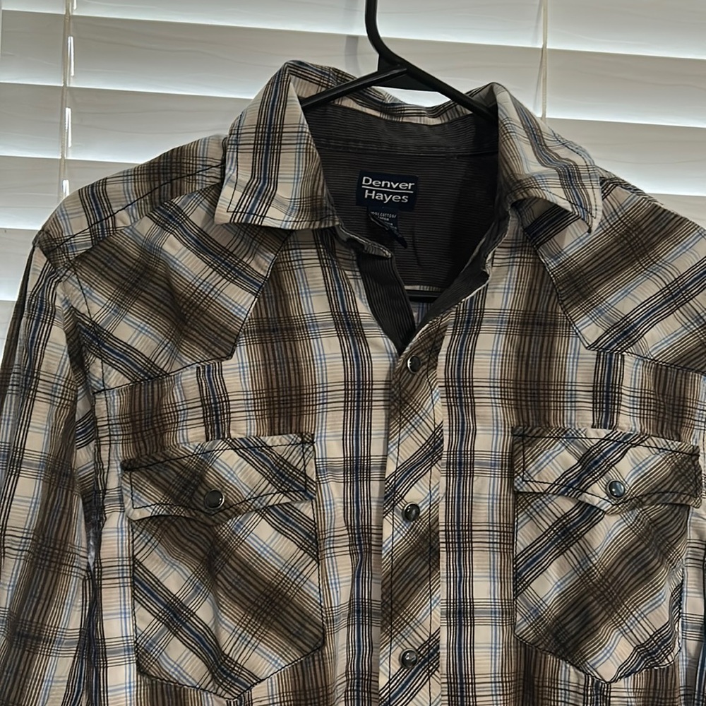 👨‍🦰Denver Hayes | Long Sleeves Button down Shirt